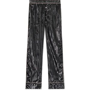 Victoria's Secret Velvet Pinstripe Pajama Pants XS